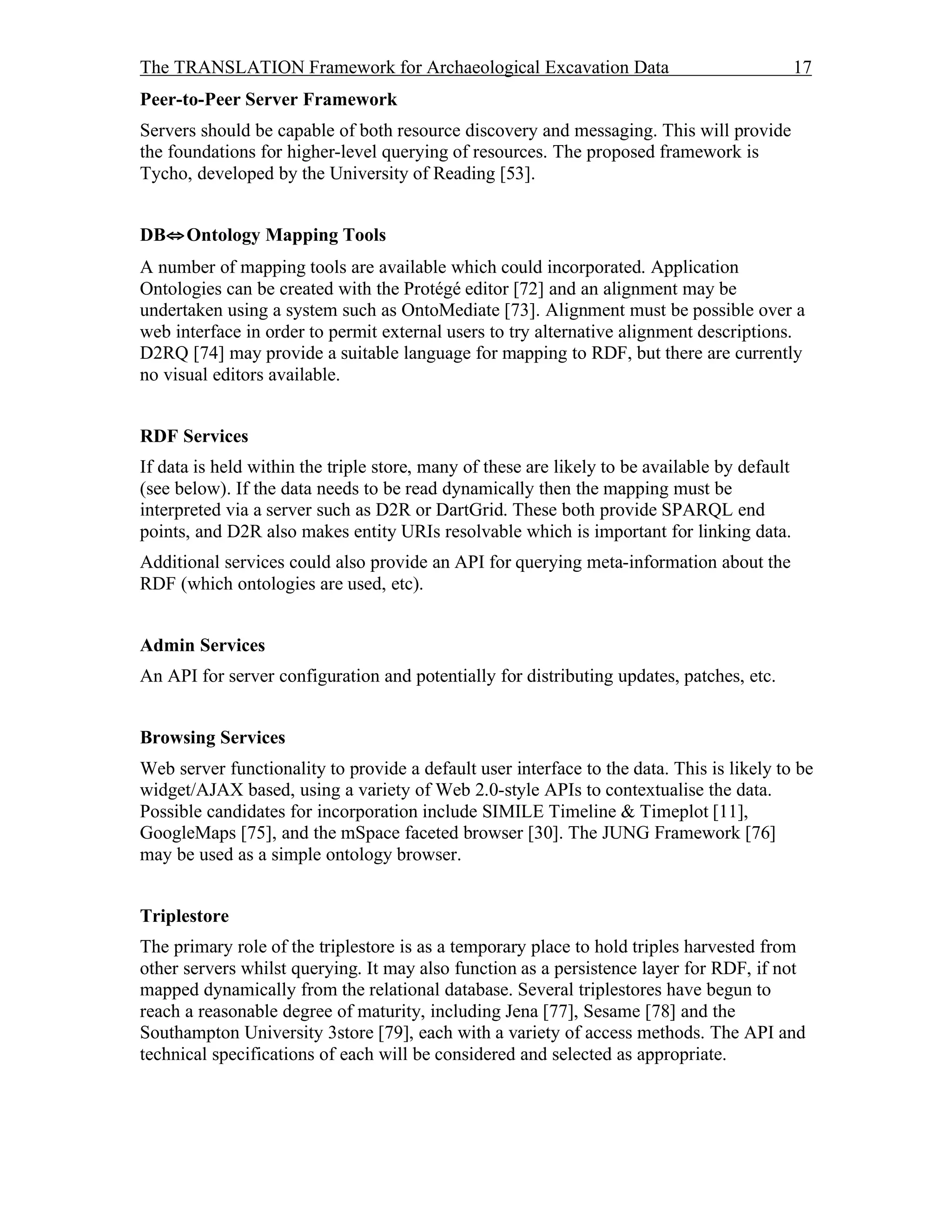 Translationframework
