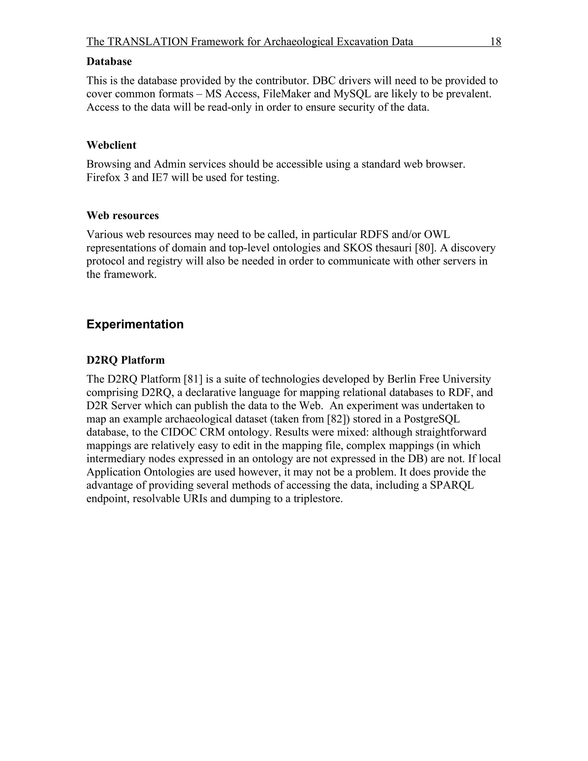 Translationframework