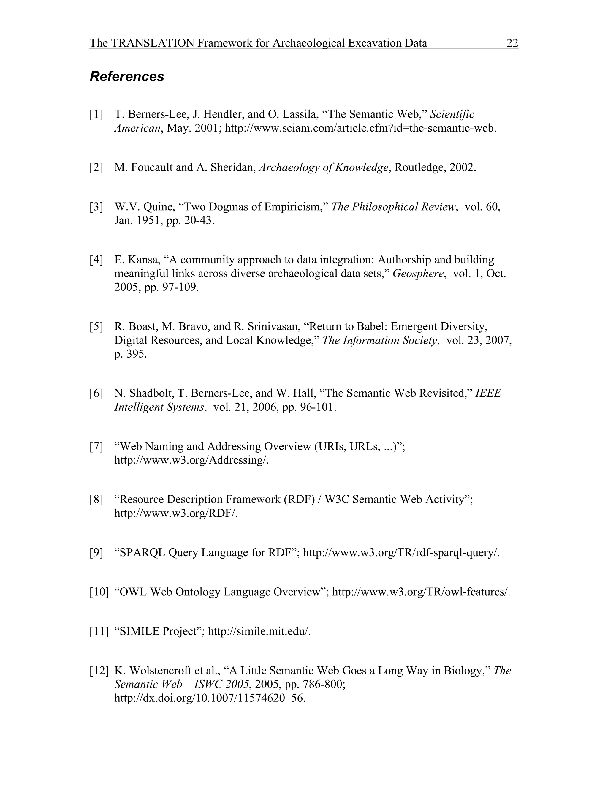 Translationframework