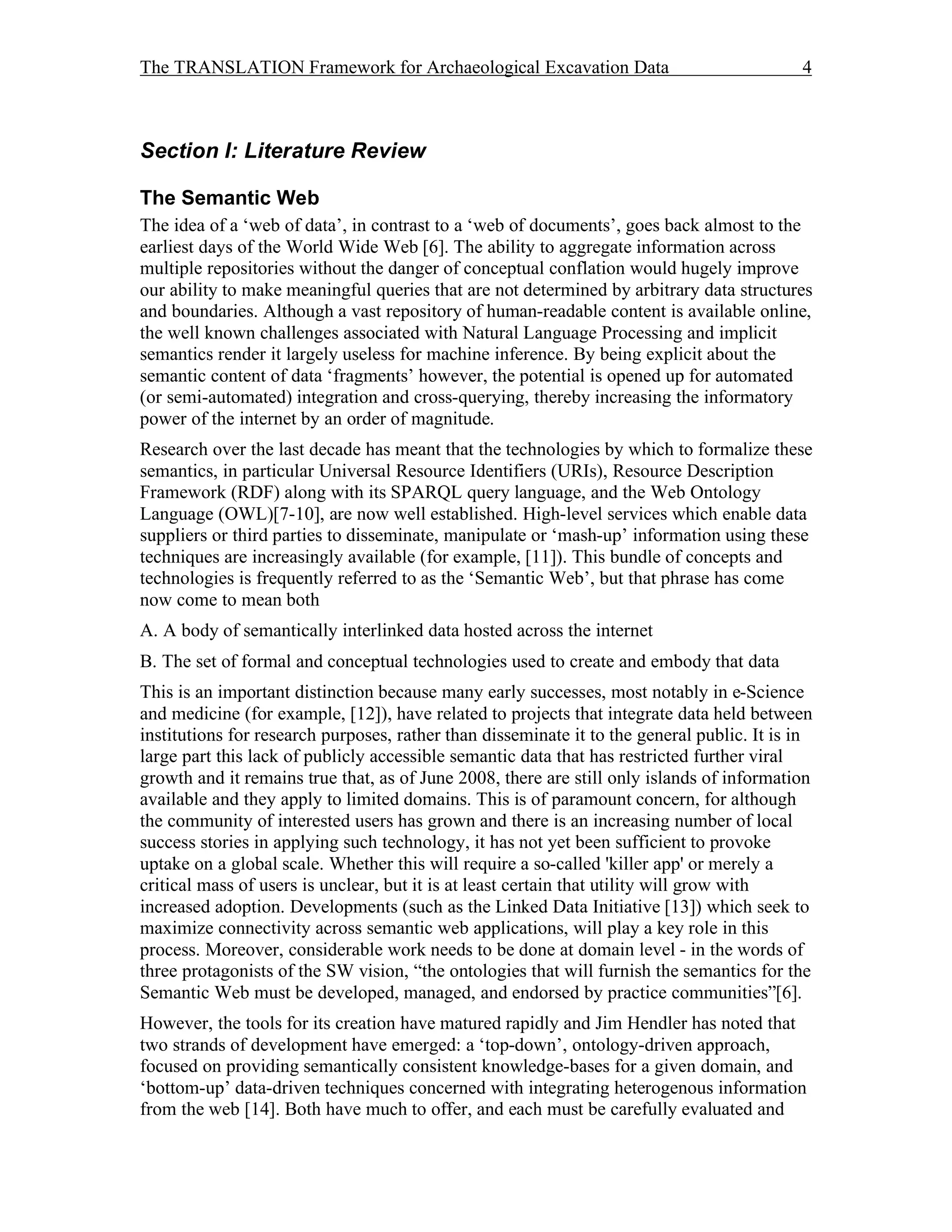 Translationframework