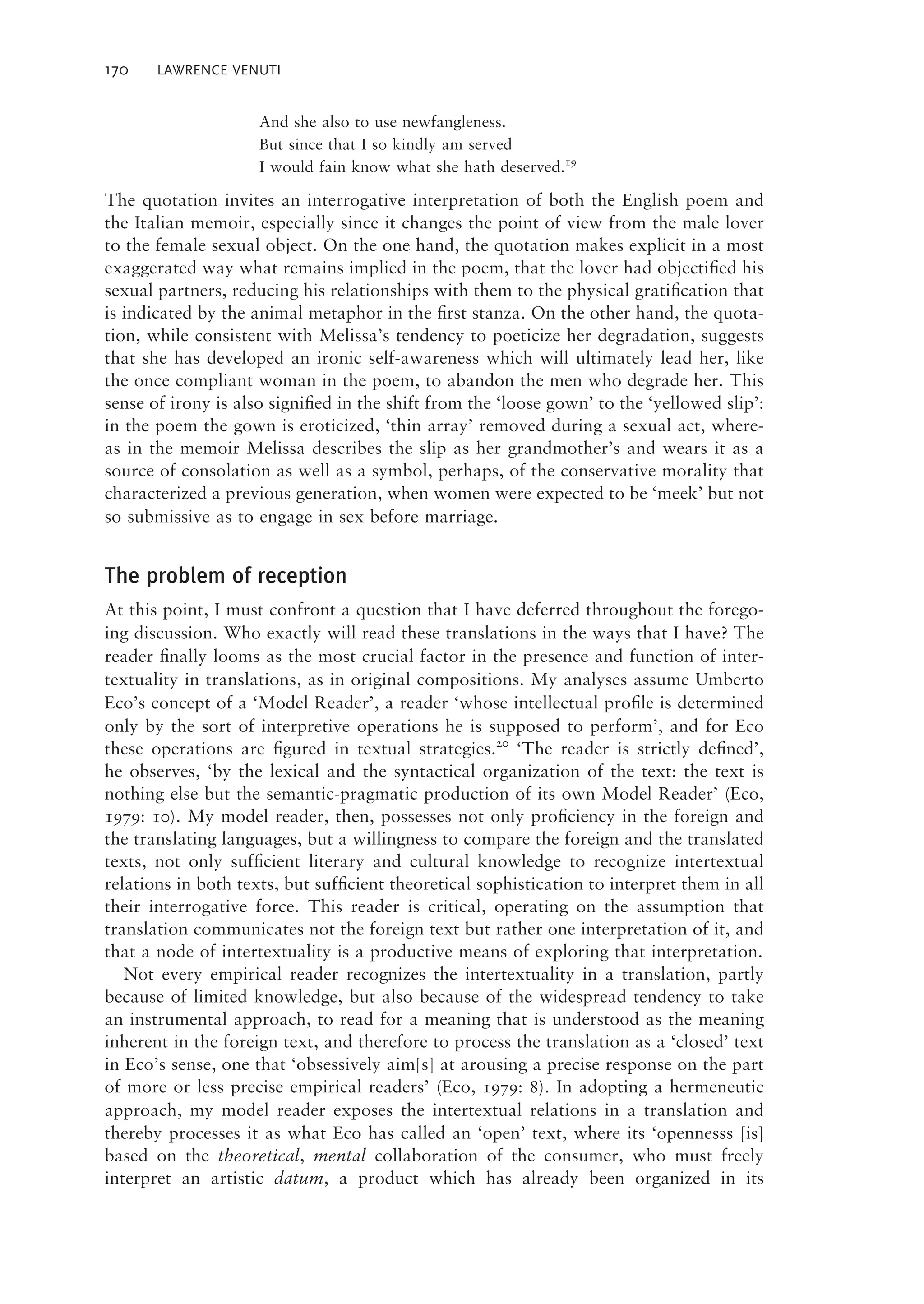 Translation, intertextuality,interpretation | PDF