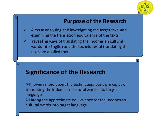 Translation of indonesian cultural aspects into english Translation of indonesian cultural aspects into english