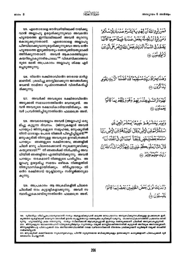 Translation of The Meanings of The Noble Quran in The Malayalam Langu…