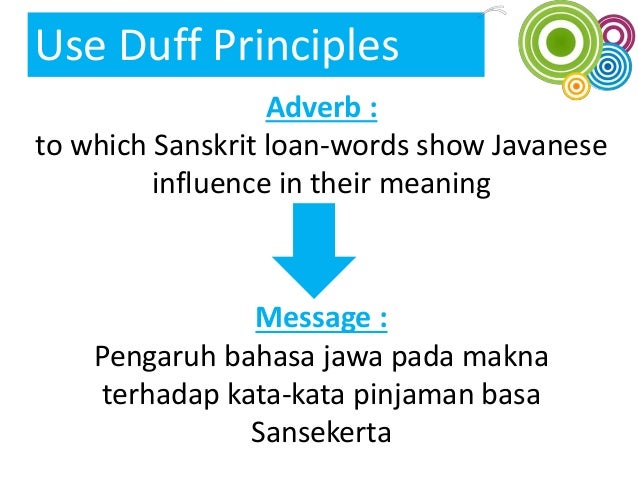 Translation Principles Translation Principles