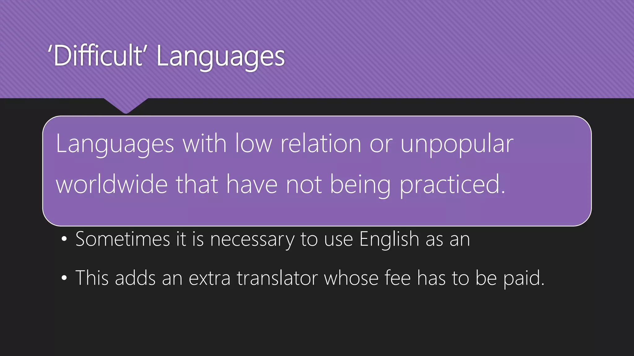 Translation problems and solutions | PPTX