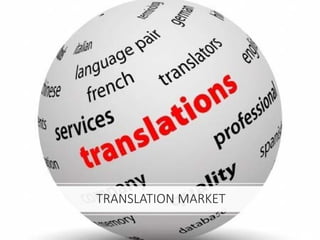TRANSLATION MARKET
36
 
