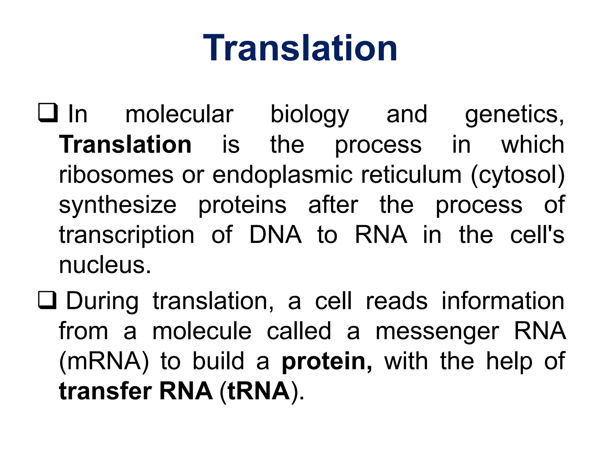TRANSLATION (Protein synthesis) presentation.pdf