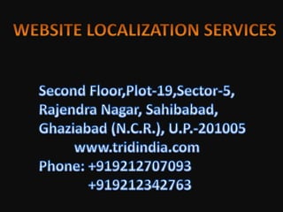 Translation services india