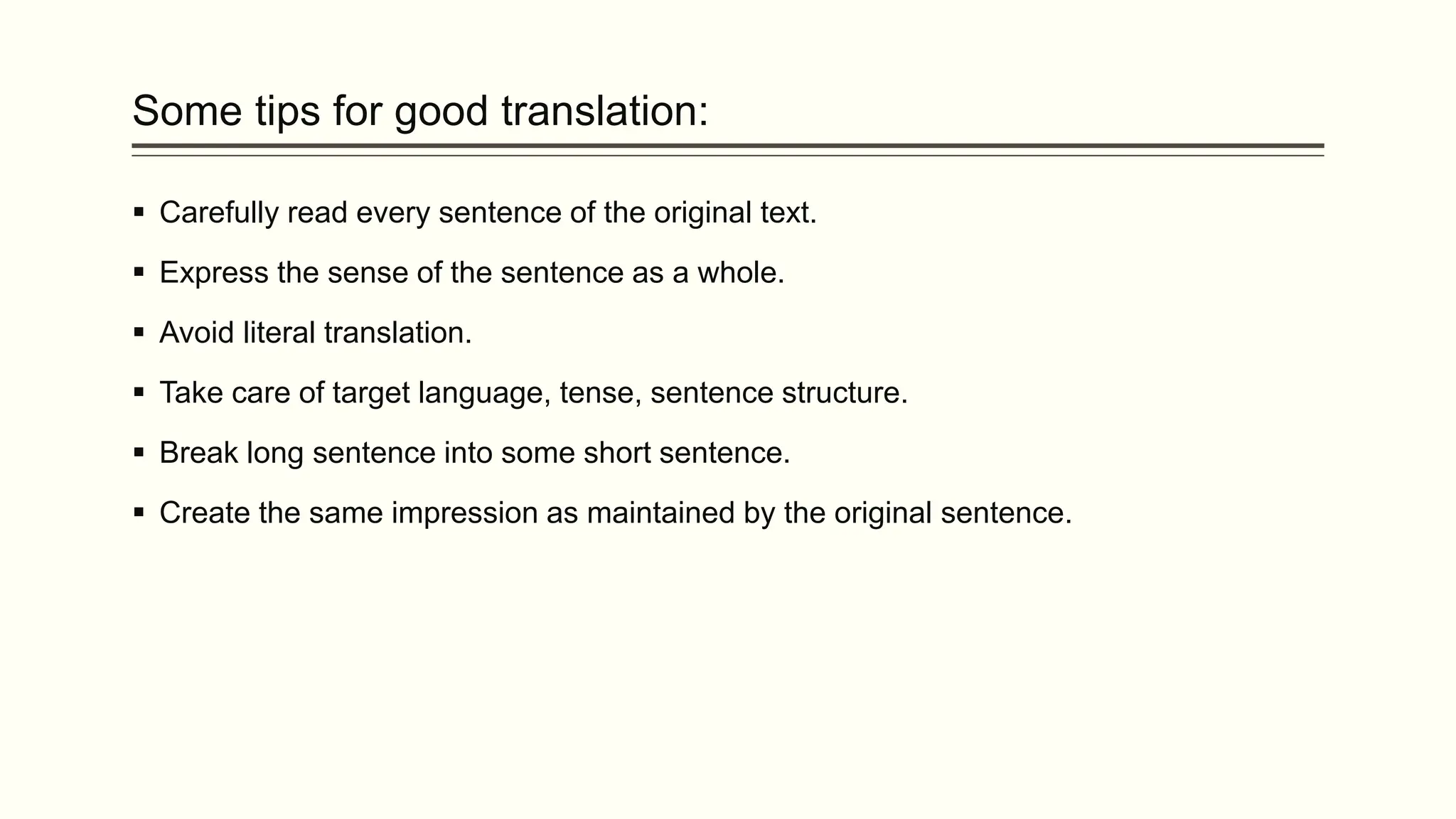 translation skills ( types of translation) | PPTX