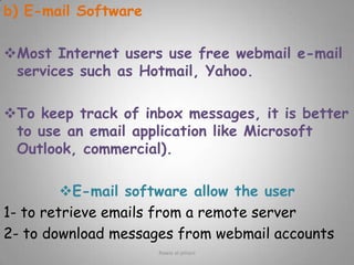 The translator has to consider the software licenses restricting the use of the program and its cost.  Accordingly, the programs are one of the following types: 1-Commercial software is computer software sold for commercial purposes.2-Free software can be used, copied, studied, modified, and redistributed without restriction. ‘free’ of ‘freedom’ and not ‘free of charge’.3-Freeware ‘free of charge’ copyrighted computer software which made available for use free of charge for an unlimited time.4-Shareware (opposes freeware) the user has to pay after some trial period (usually no longer than 30 days. Rawia al-jehani