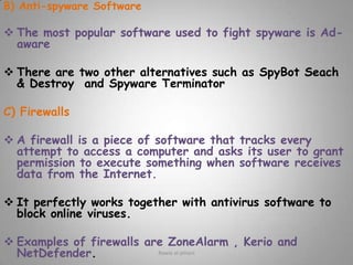 E-mail software allow the user 1- to retrieve emails from a remote server2- to download messages from webmail accounts Rawia al-jehani