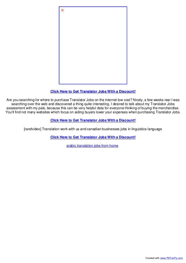 Translator Jobs Online Uk