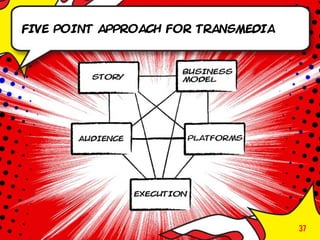 Five point approach for transmedia




                                     37
 