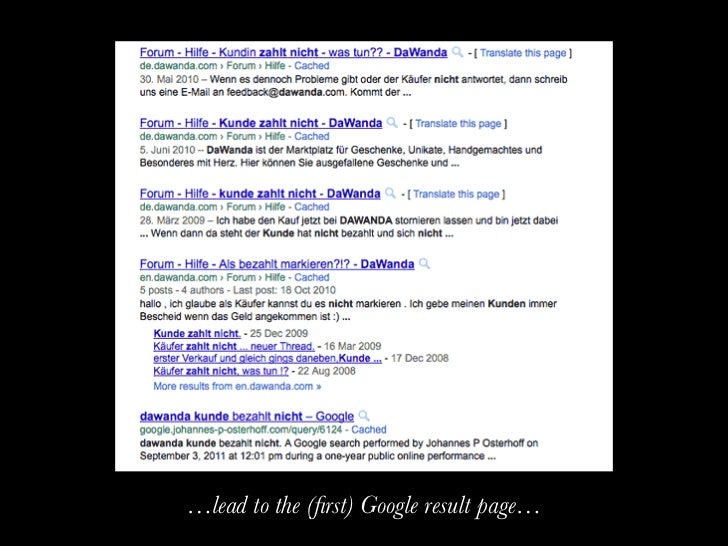 Google At Isolation And Empowerment After Web 2 0 Transmediale 2