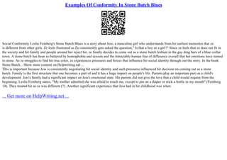 Trans Men And Butch Lesbians Analysis | PPT