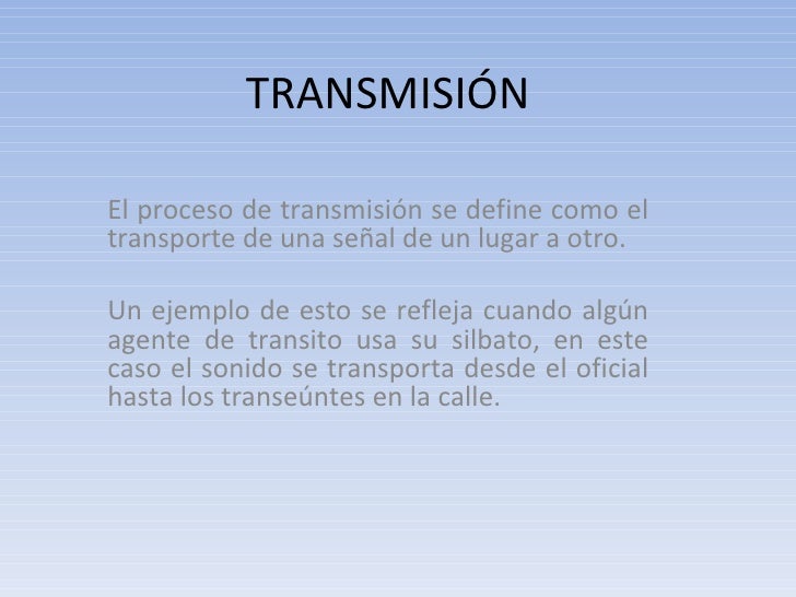 Diferencia entre comunicacion y transmision