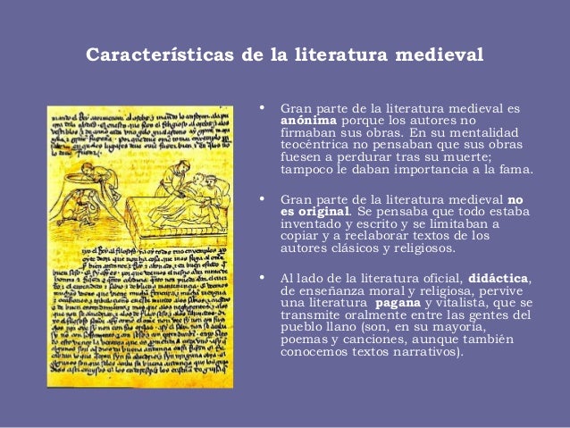 Transmisión de la literatura medieval