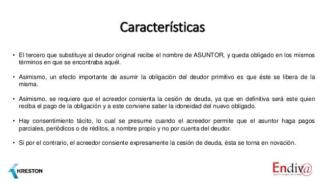 Transmisión de las obligaciones