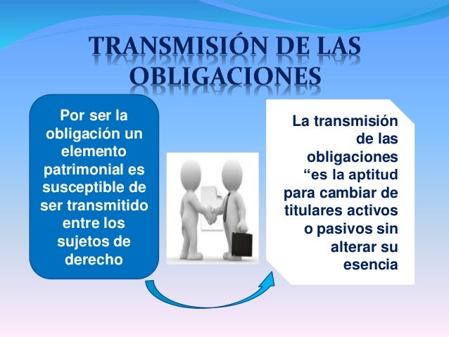 29+ Formas De Transmisiã³N De Las Obligaciones Pictures Wajo