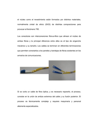 Transmisión mediante fibra óptica | DOC