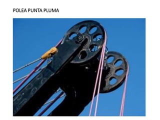 POLEA PUNTA PLUMA
 