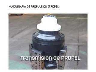MAQUINARIA DE PROPULSION (PROPEL)
 