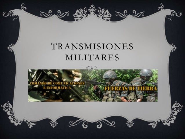 TRANSMISIONES MILITARES PDF TRANSMISIONES MILITARES PDF