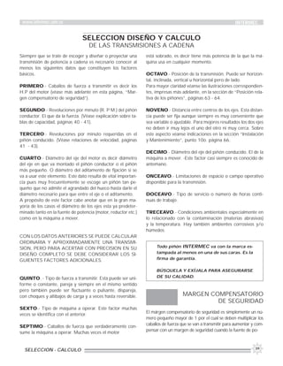 Transmision potencia | PDF
