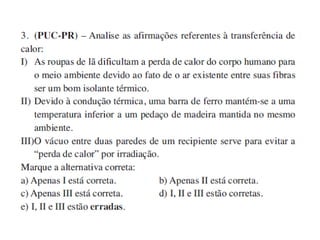 Transmissao de calor