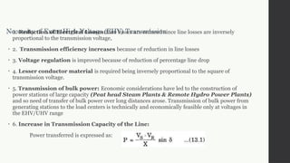 Transmission and distribution Typical outline of an ac transmission and ...