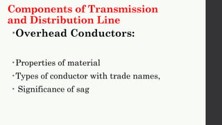 Transmission and distribution Typical outline of an ac transmission and ...