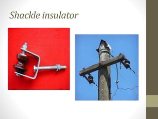 Shackle insulator
 