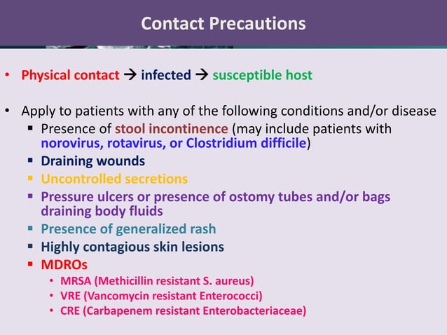 Transmission based precautions (TBP) by Dr. Rakesh Prasad Sah | PPT