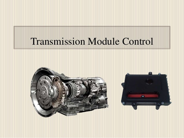 How Do You Reset A Transmission Control Module Transmission control module
