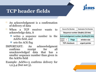 Transmission Control Protocol (TCP) connection oriented | PPT
