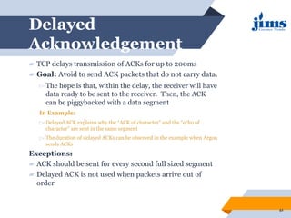Transmission Control Protocol (TCP) connection oriented | PPT