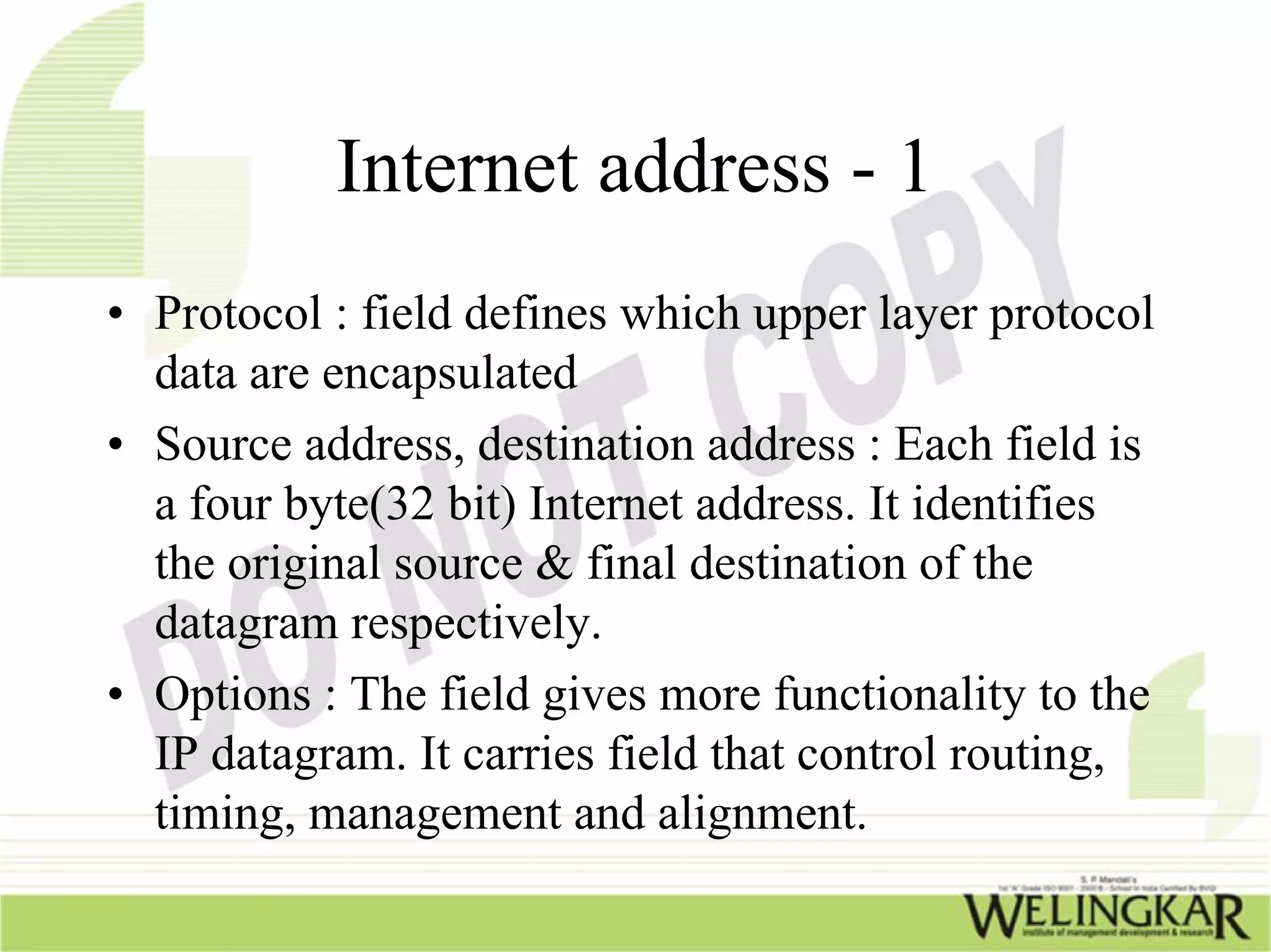 TCP/IP – Transmission Control Protocol/ Internet Protocol | PPT