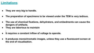 TRANSMISSION ELECTRON MICROSCOPY ( TEM ) | PDF