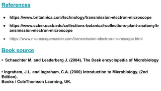 TRANSMISSION ELECTRON MICROSCOPY ( TEM ) | PDF