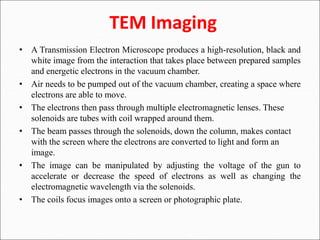 Transmission Electron Microscopy | PPT