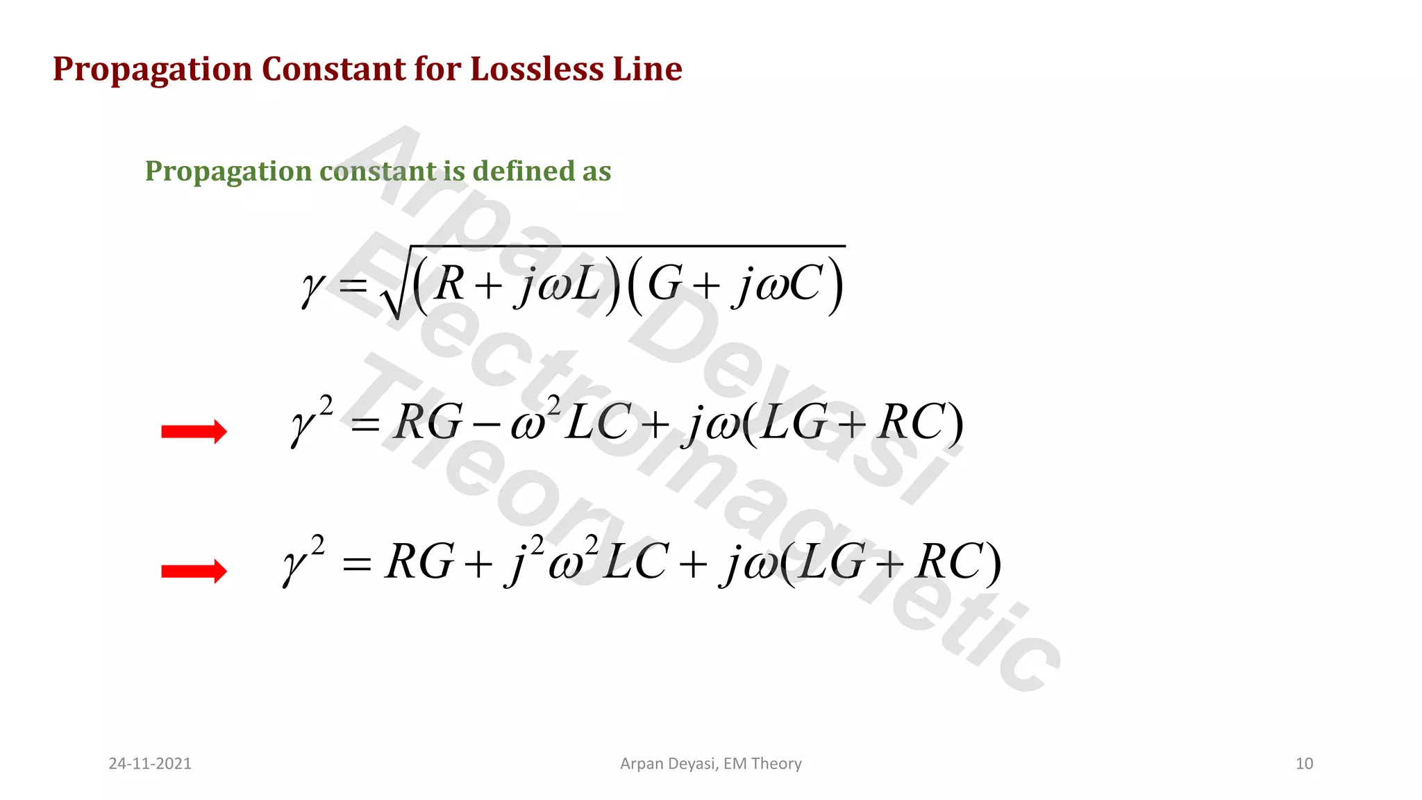 Distortionless Transmission Line | PDF