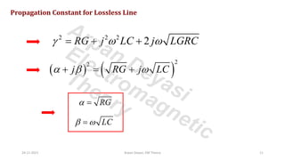 Distortionless Transmission Line | PDF