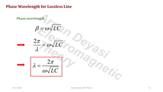 Distortionless Transmission Line | PDF