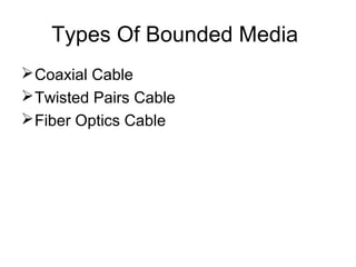 Transmission media | PPT