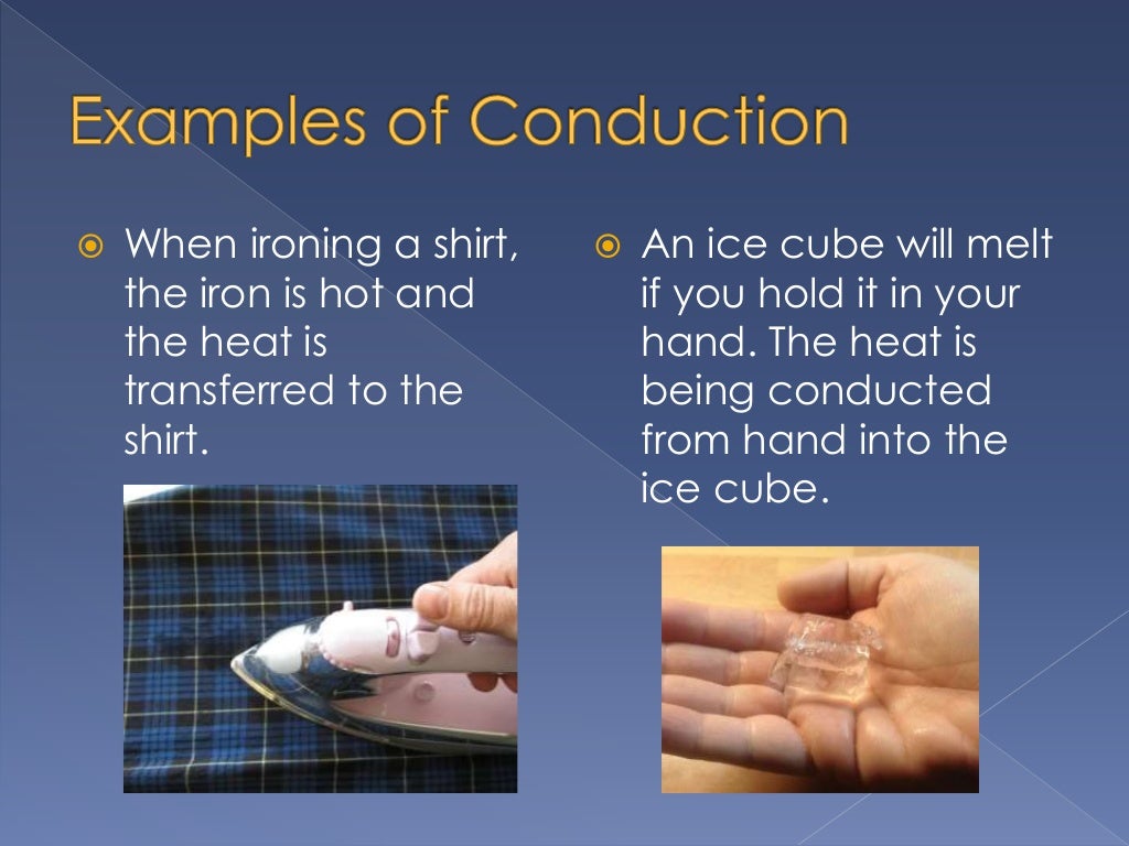 Transmission of Heat Daily Life Examples