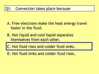 Transmission of heat (ppt) | PPT