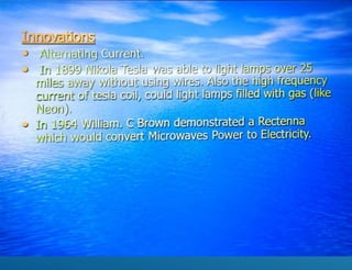 Wireless Transmission Of Electricity Ppt Pptx