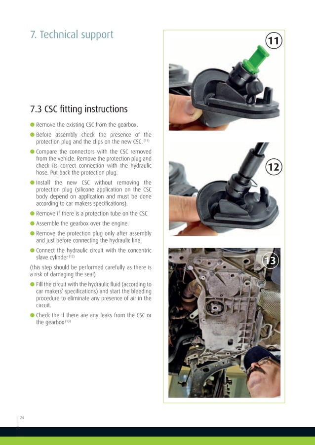Valeo Transmission Systems Clutch Hydraulics CSC CMC & CRC valeoscope