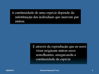 2009/20103Ciências Naturais 9º ano             