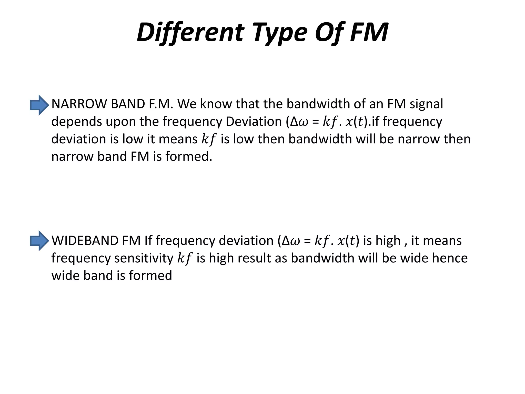 Fm Transmitter and receiver PPT